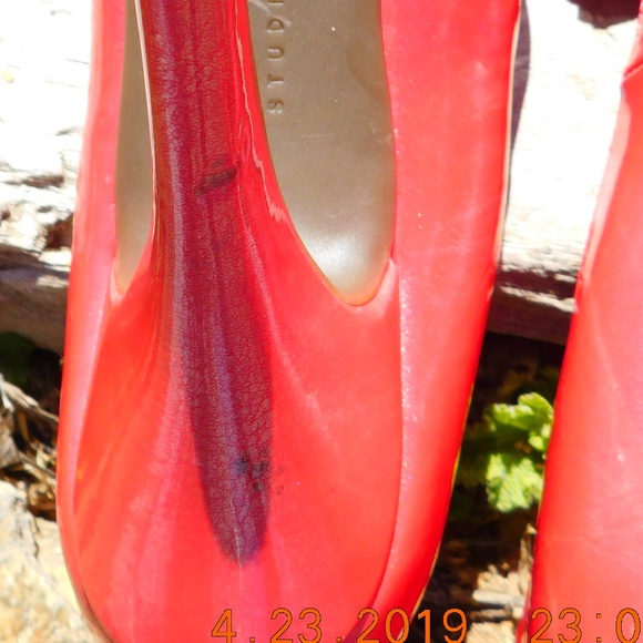 Studio Paola Peep Toe Pump Coral - Picture 7 of 8